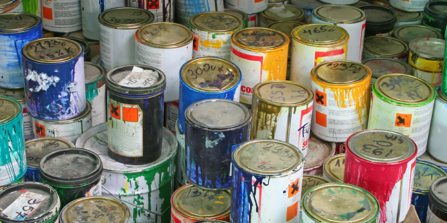 How to Dispose of Paint in the UK
