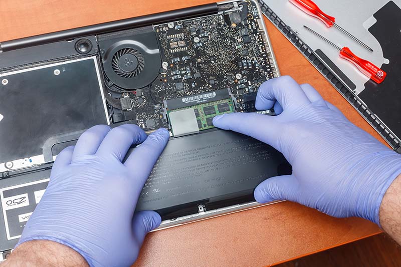 How to dispose of a laptop battery