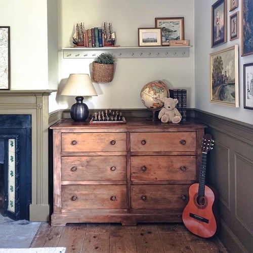 A shelf put up at home as part of a DIY Legacy by Mavourneen Conway